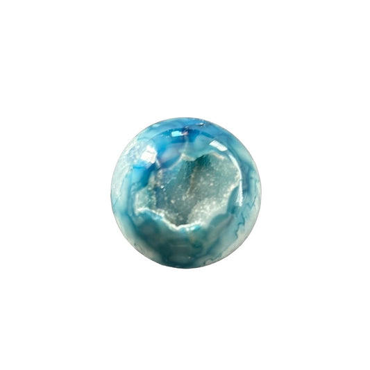 35mm Agate (blue dyed) Sphere