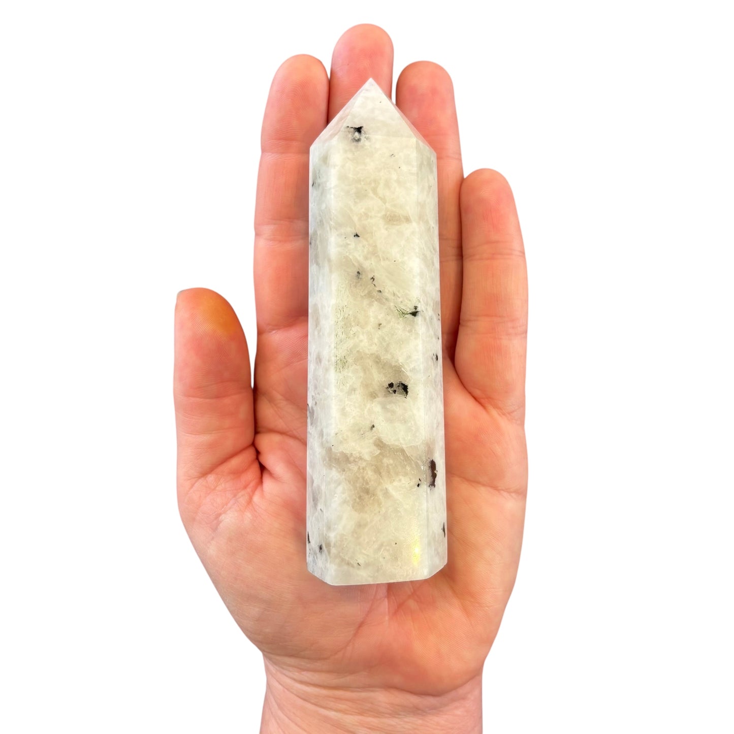 122mm White Moonstone Point
