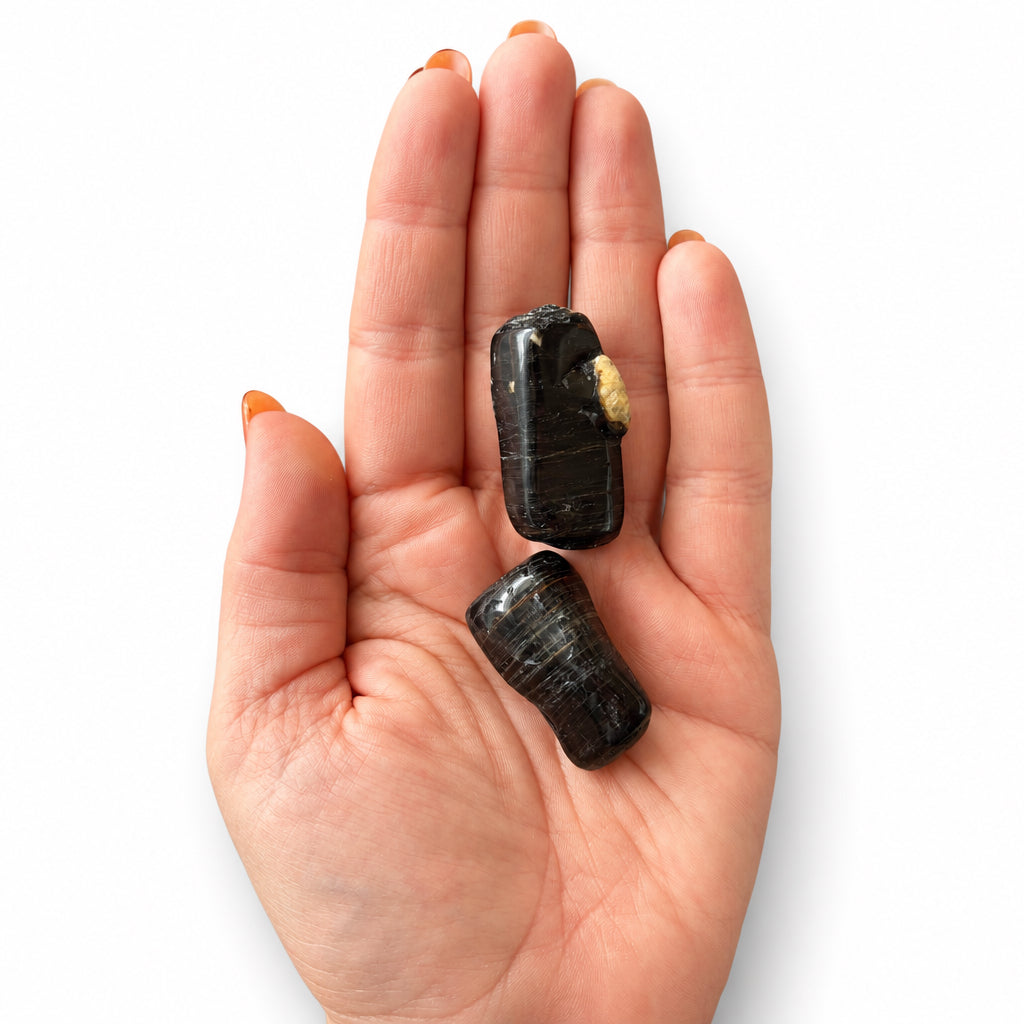 20-25g Black Tourmaline Tumble