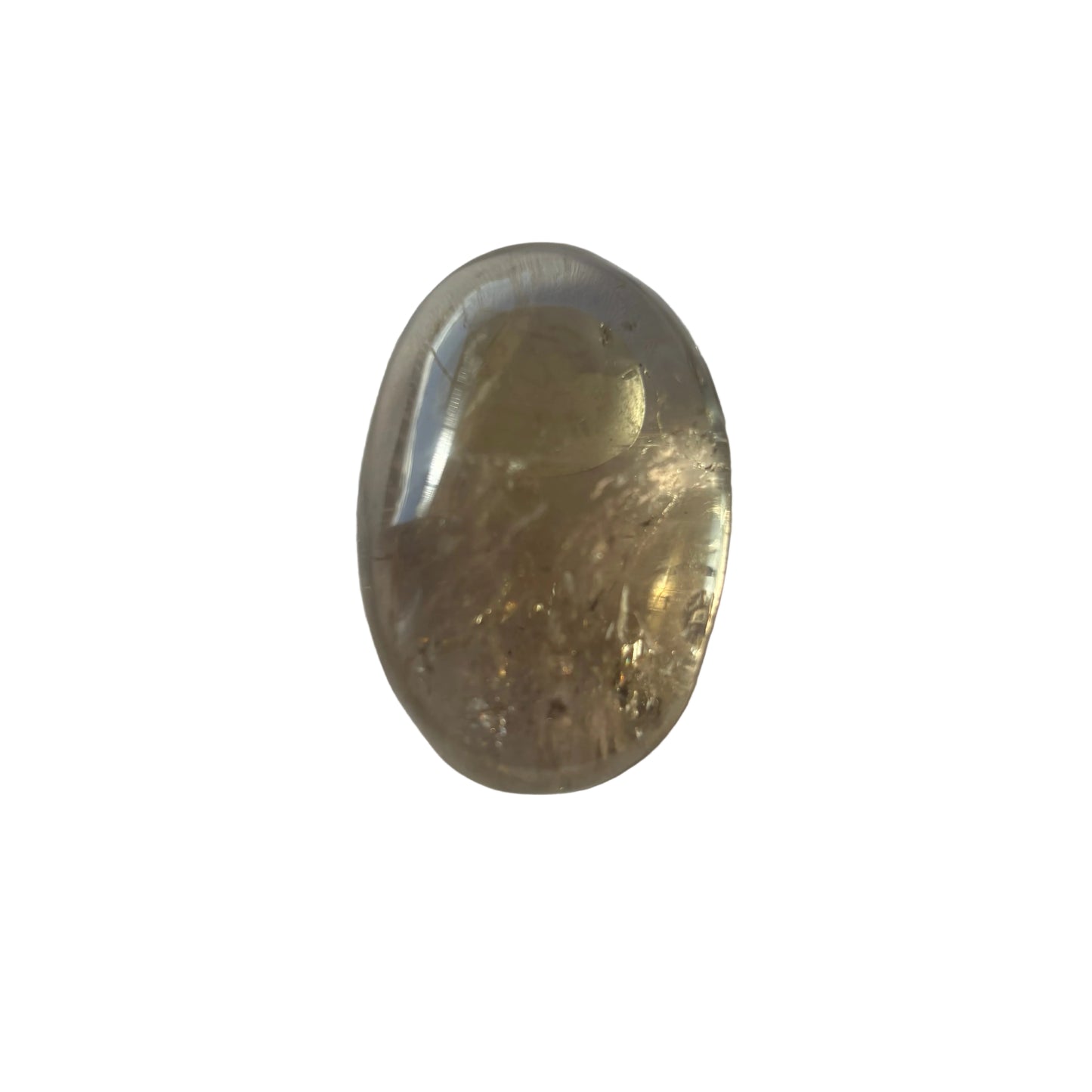 54g Citrine Palm Stone