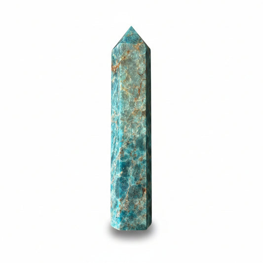 182mm Blue Apatite Point