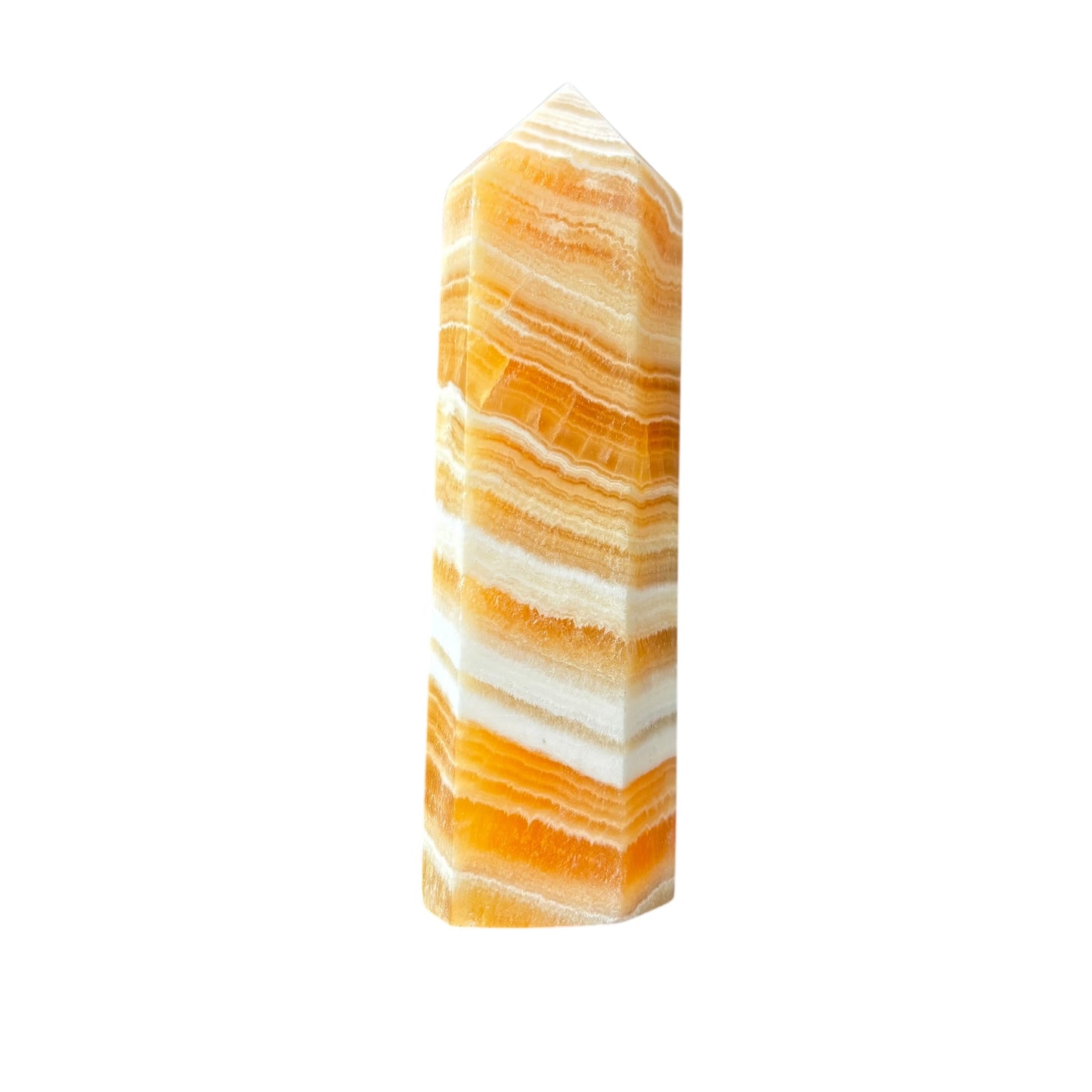 104mm Yellow Calcite Point
