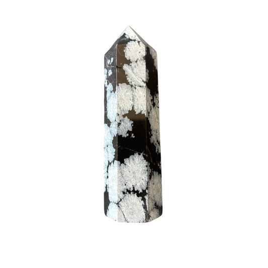 84mm Snowflake Obsidian Point