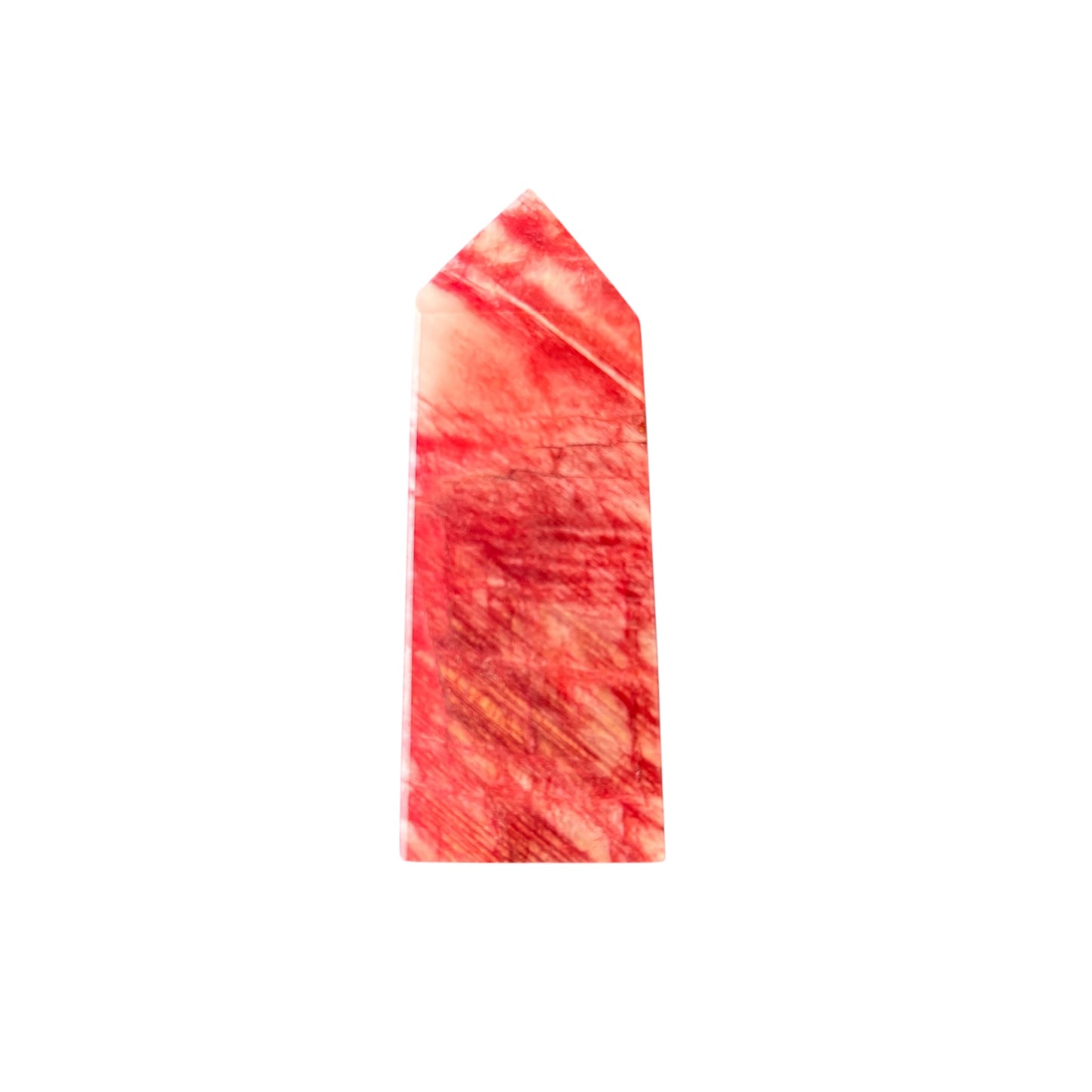 64mm Dyed Red Moonstone Point