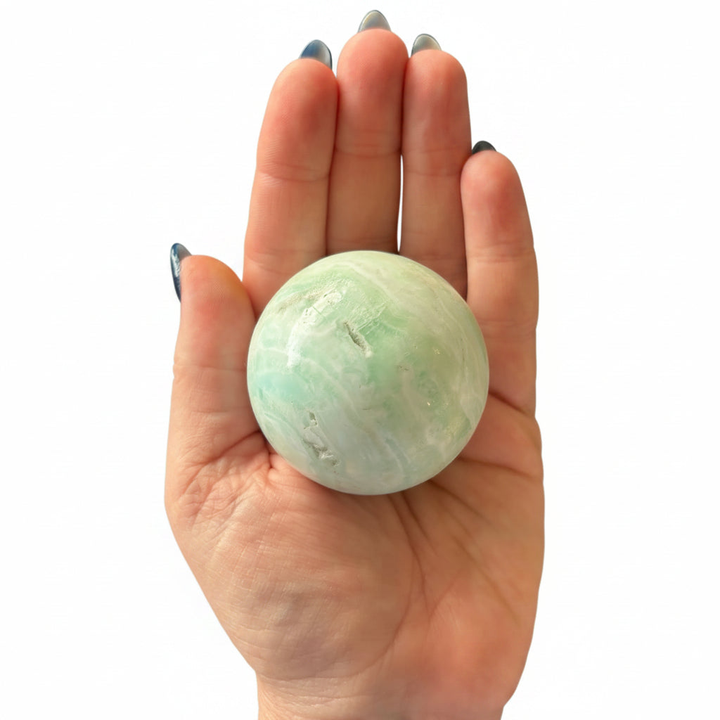 55mm Caribbean Calcite Sphere
