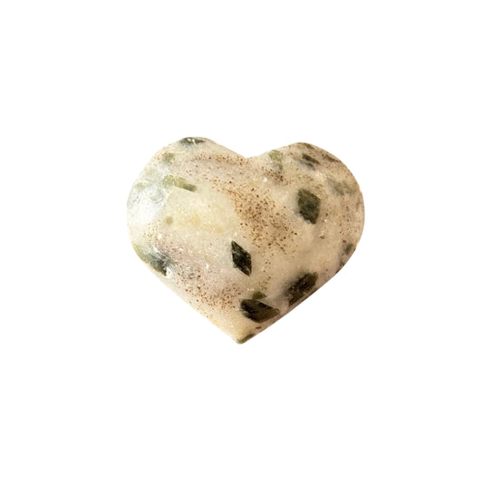 96g Green Tourmaline Heart