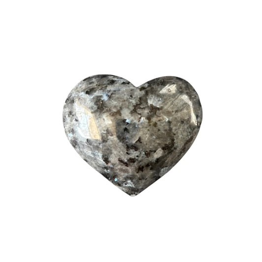 102g Larvikite Heart