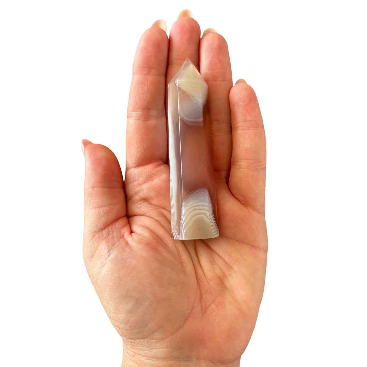 88mm Pink Agate Point