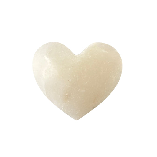 117g White Jade Heart