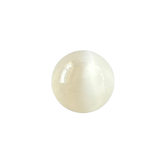 40mm Cats Eye (White) Sphere