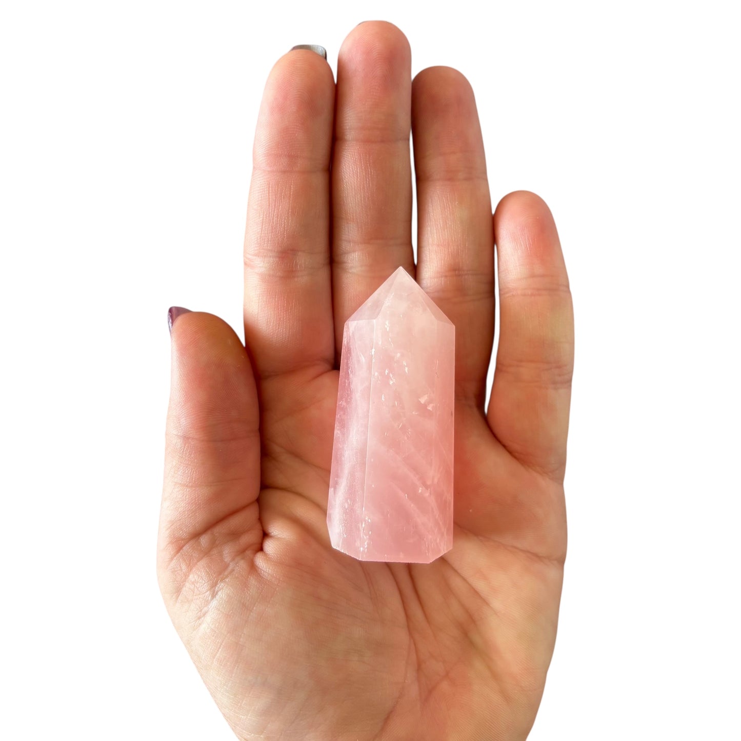 62mm Rose Quartz Point