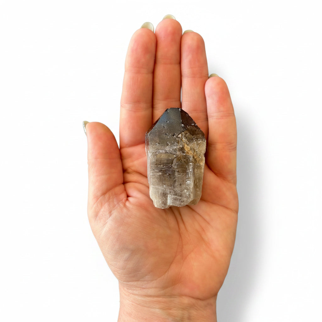 108g Smokey Quartz Raw Point