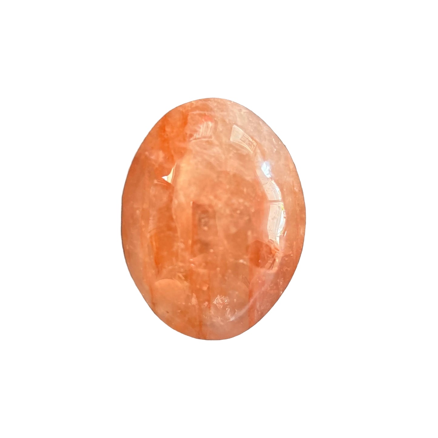 95g Fire Quartz Palm Stone
