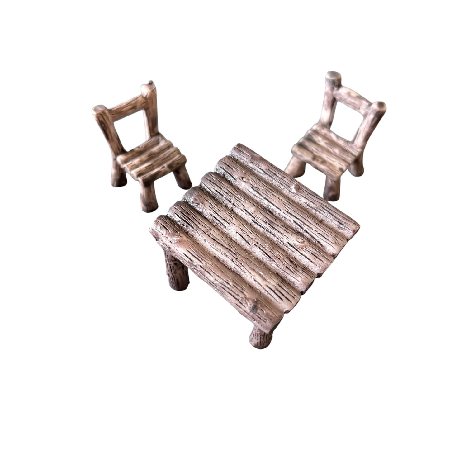 Square Table & Chair set Fairy Garden Accessories