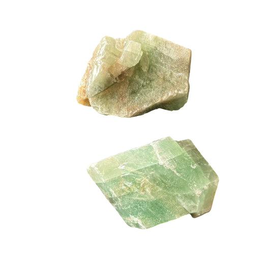 70-80g Green Calcite Raw