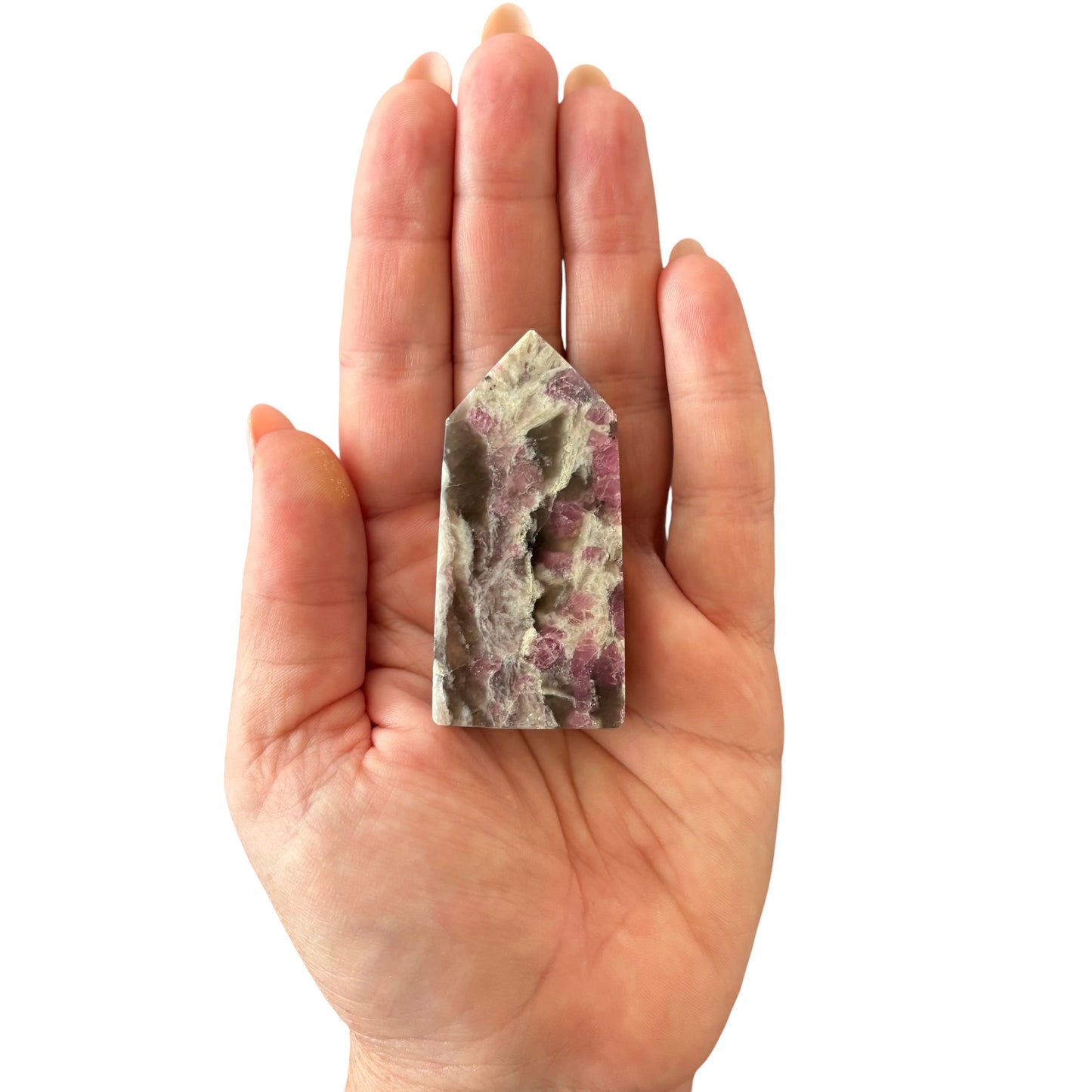 63mm Pink Tourmaline Point
