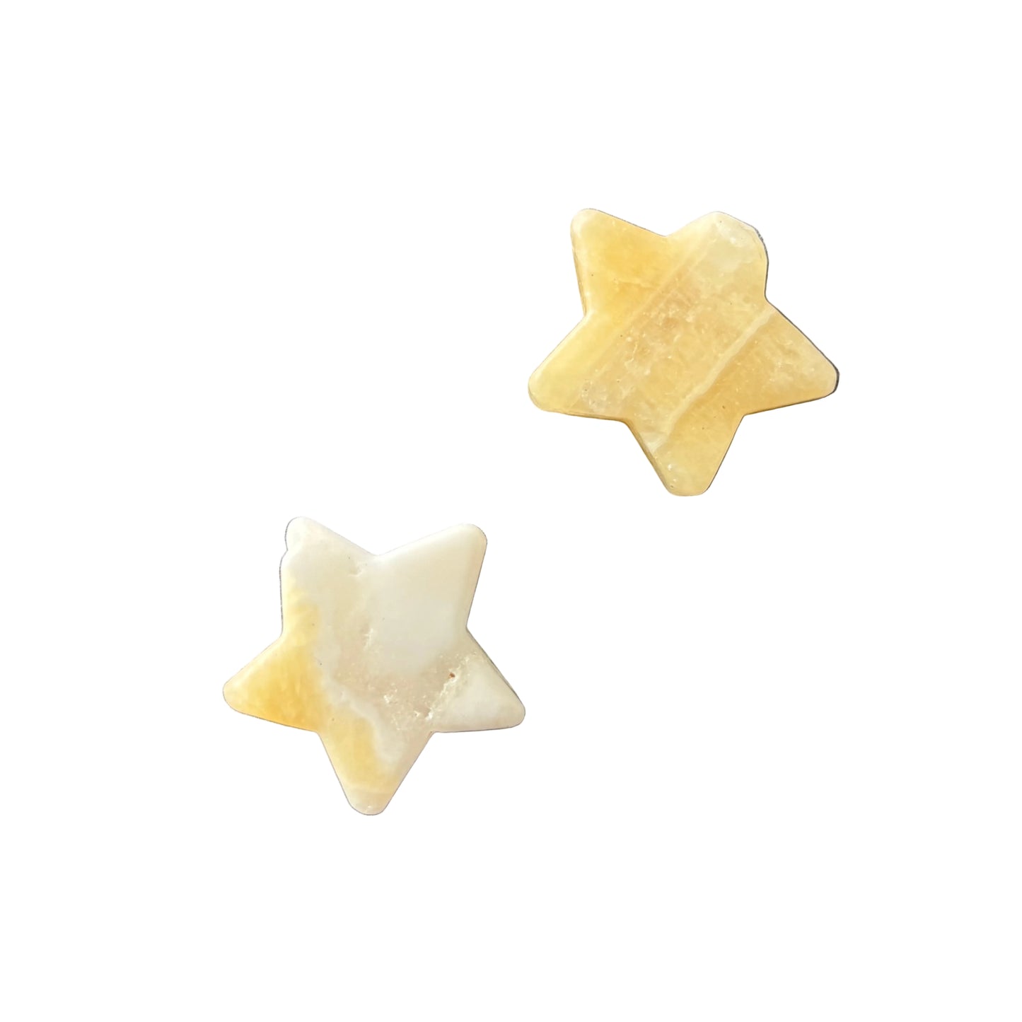 Orange Calcite Star