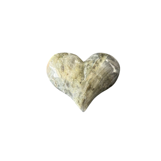 73g Labradorite Heart
