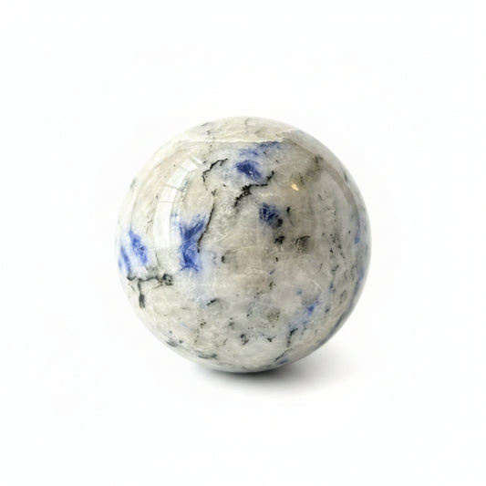 61mm Sodalite in Quartz Sphere