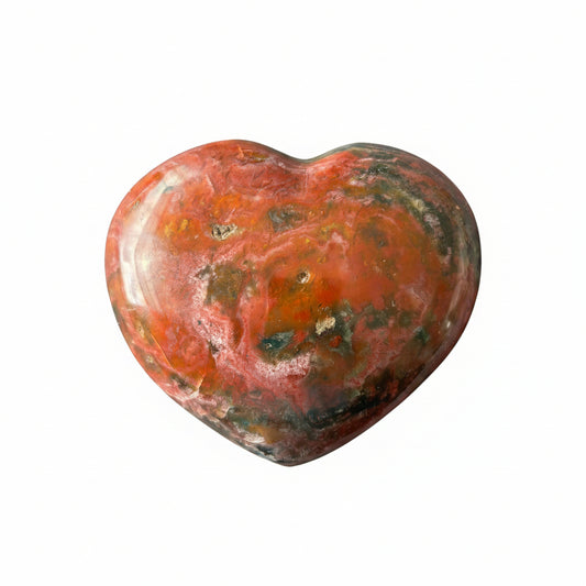 290g Ocean Jasper Heart