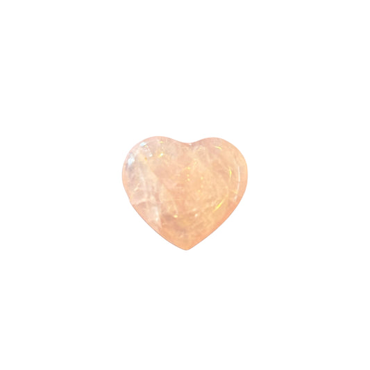 16g Rose Quartz Heart