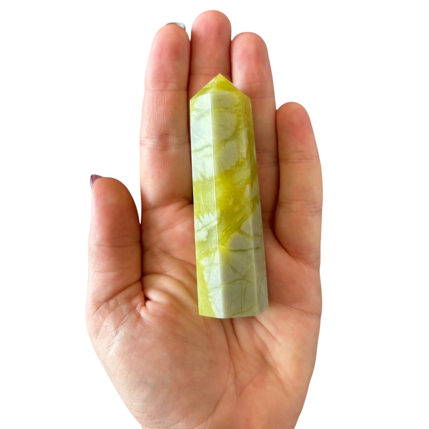 91mm Green Jade Point