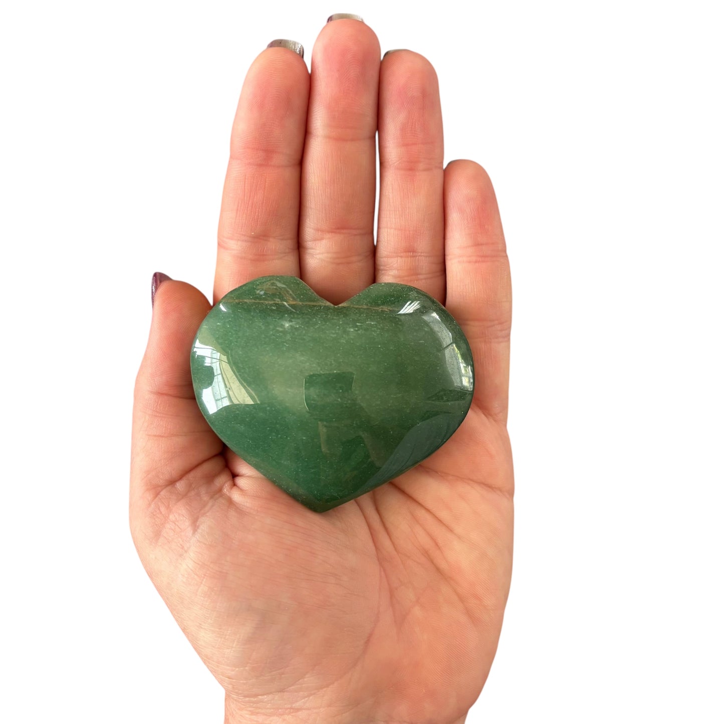 137g Aventurine Heart