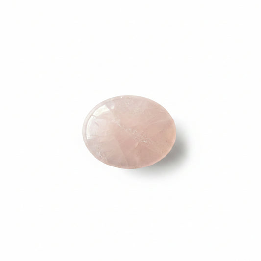 34g Rose Quartz Palm Stone