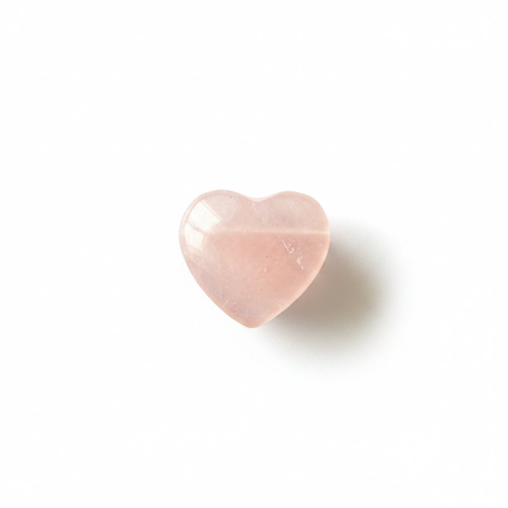 10g Rose Quartz Heart