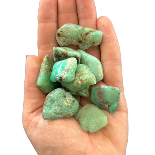 5-10g Chrysoprase Tumble