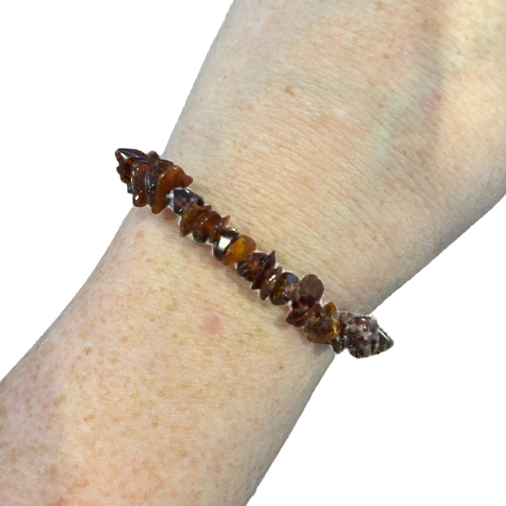 Amber Chip Bracelet