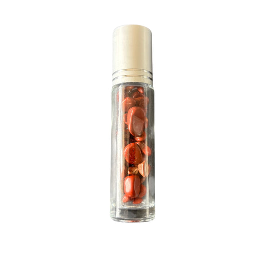 Red Jasper Roller Bottle