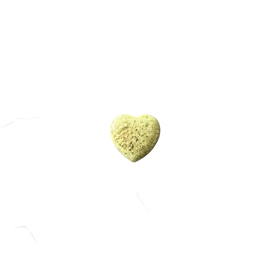 18mm Moss Agate Heart