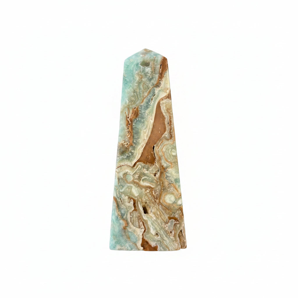 92mm Blue Aragonite Point