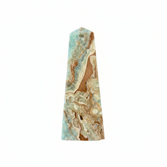 92mm Blue Aragonite Point