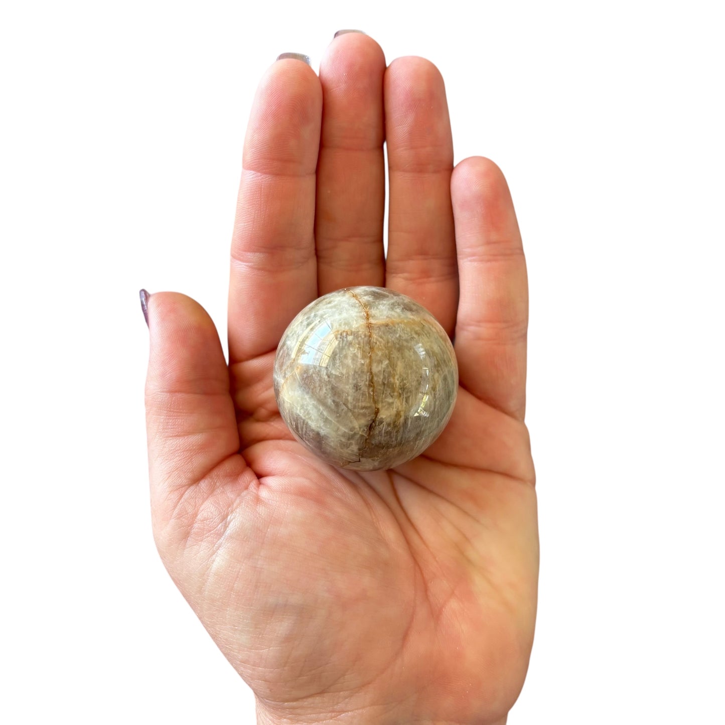 43mm Moonstone Sphere