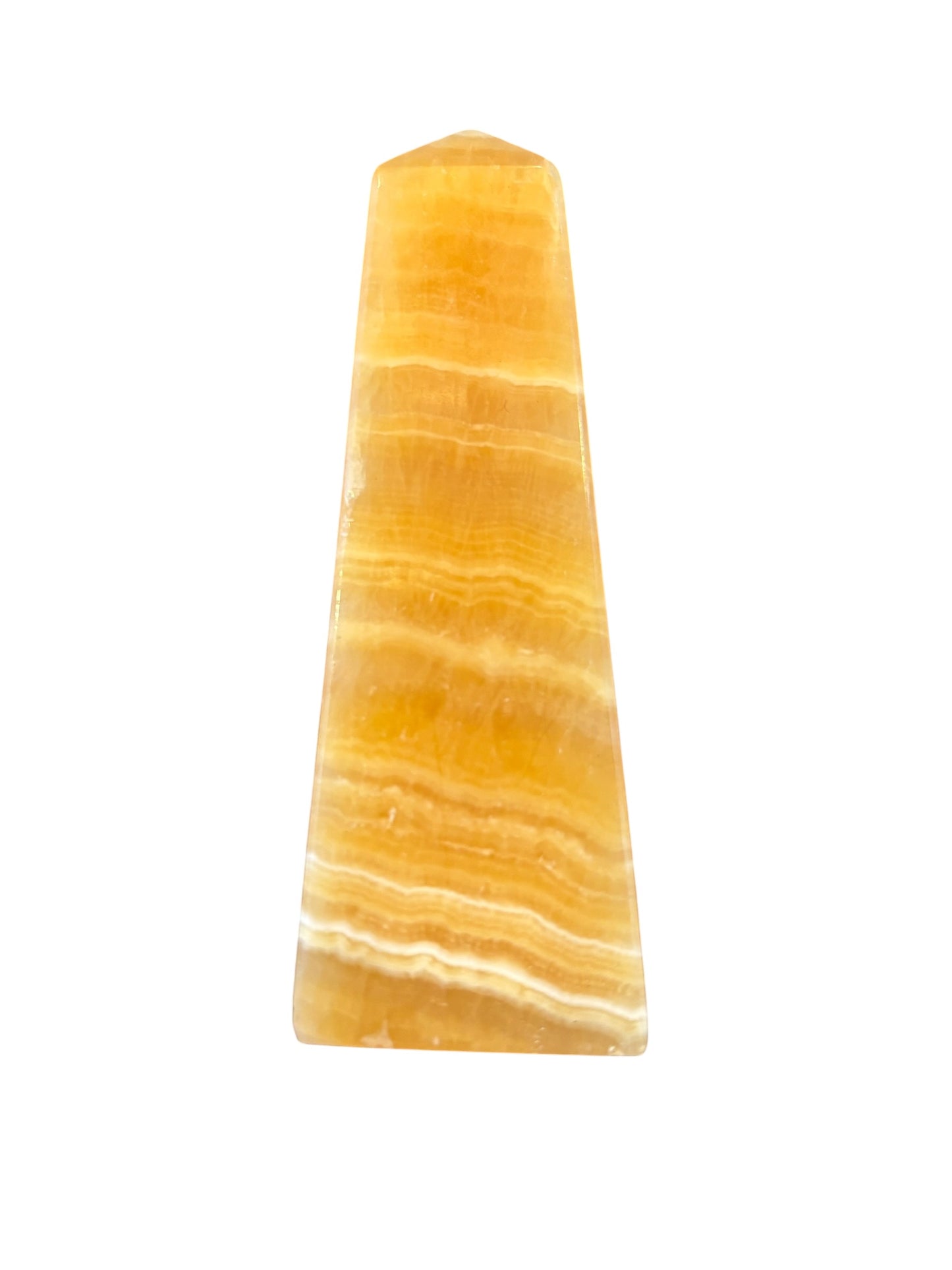 109mm Mango Calcite Point