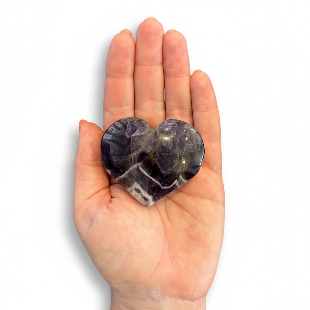 118g Dream Amethyst Heart