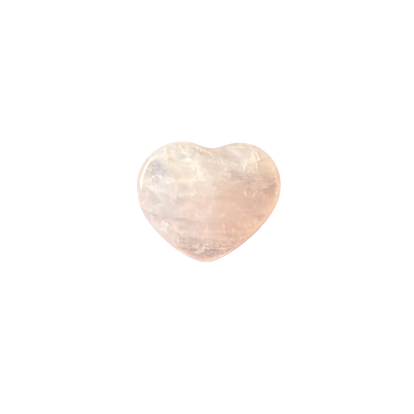 17g Rose Quartz Heart