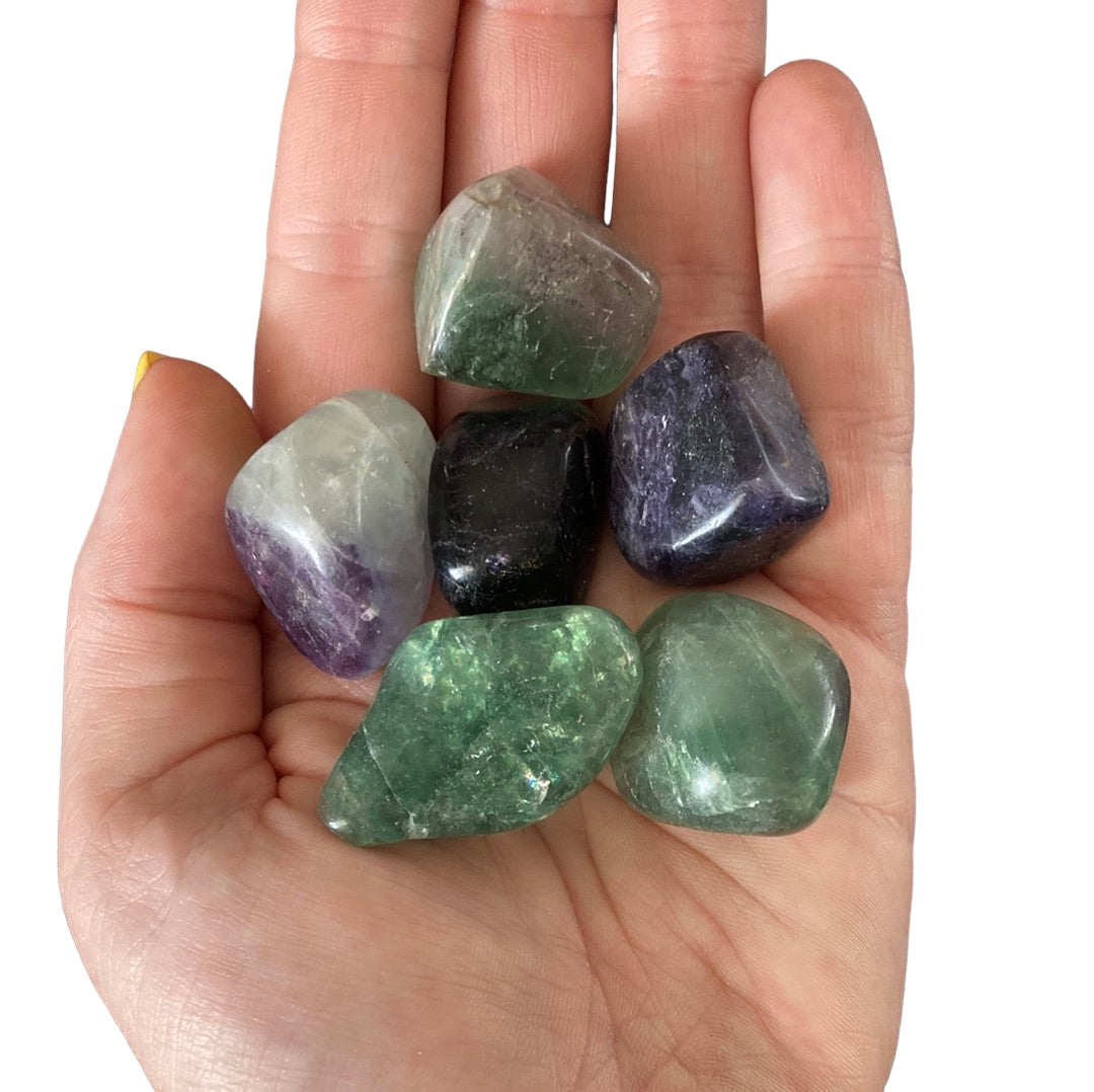 20-25g Fluorite Tumble