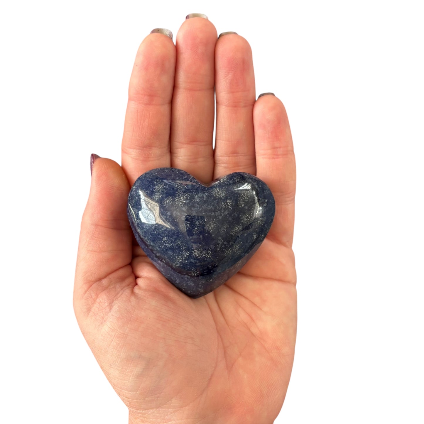122g Blue Aventurine Heart