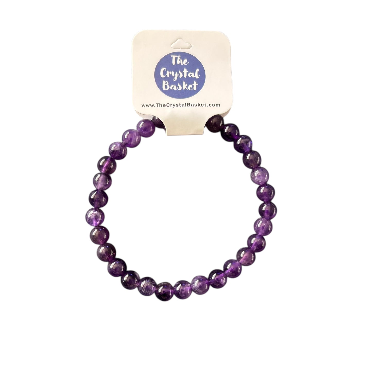6mm Amethyst Bracelet