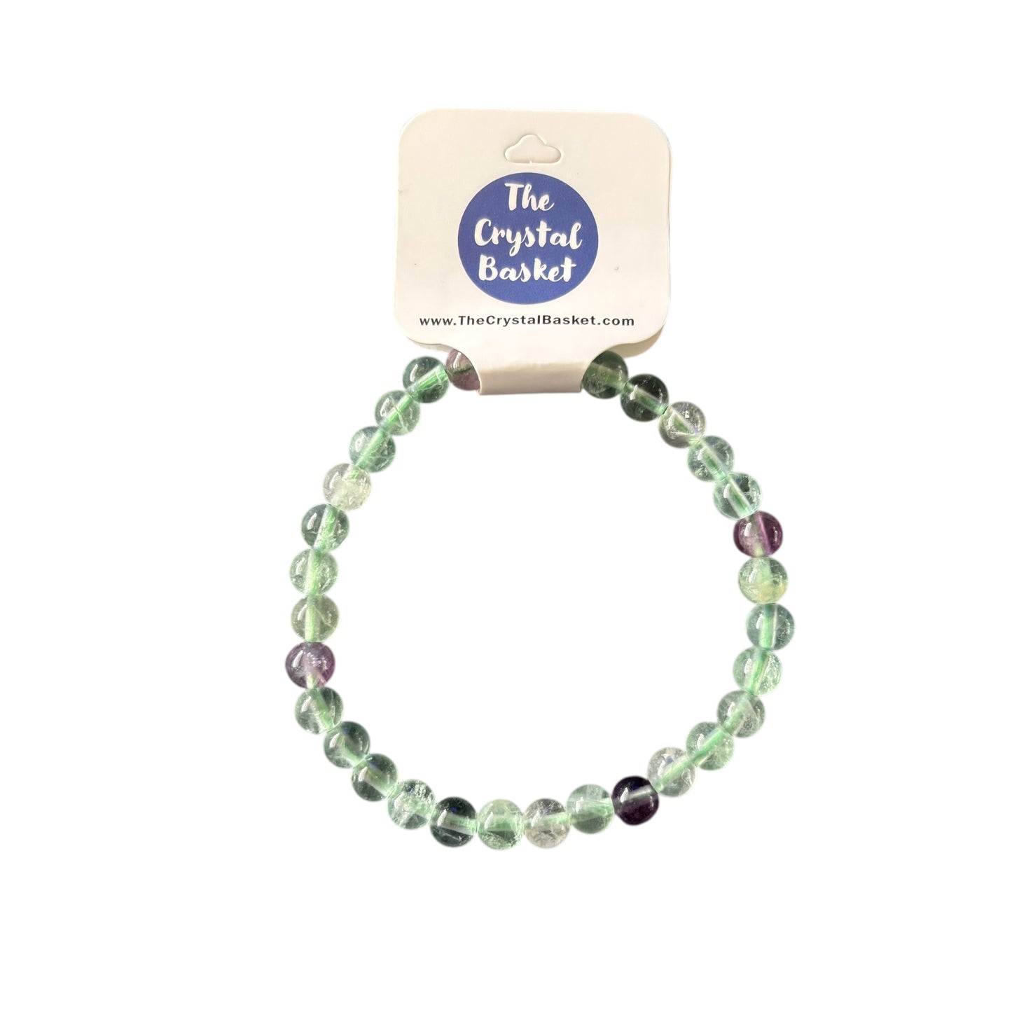 6mm Fluorite Bracelet