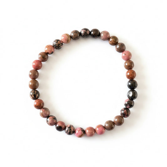 6mm Rhodonite Bracelet