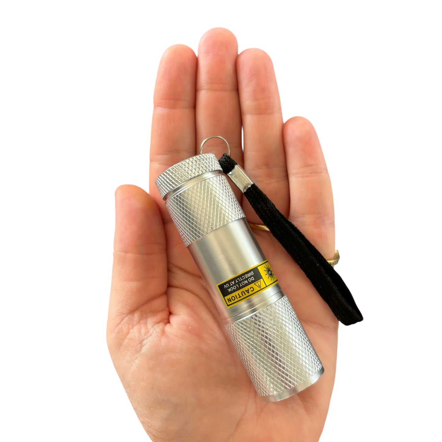 Silver UV Torch