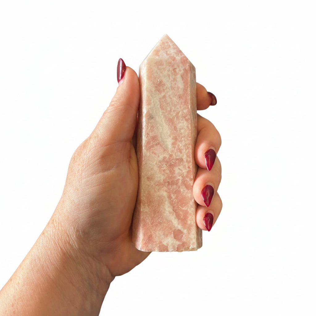 136mm Pink Opal Point