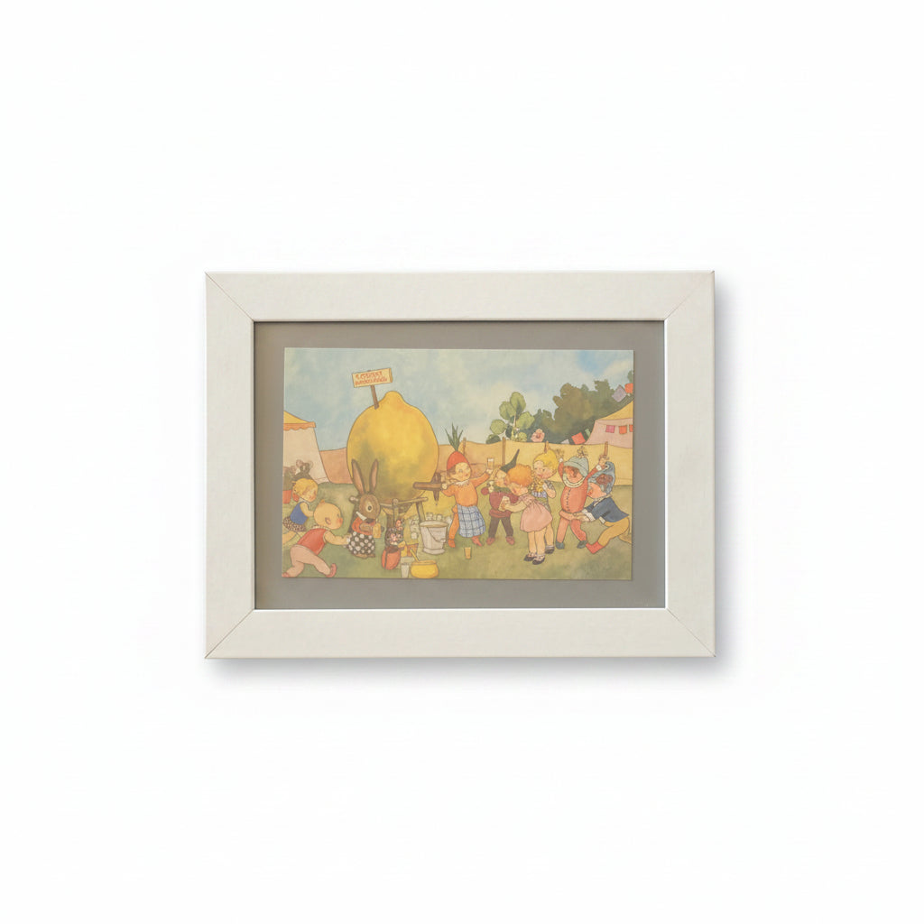 Framed Vintage Art-Lemonade