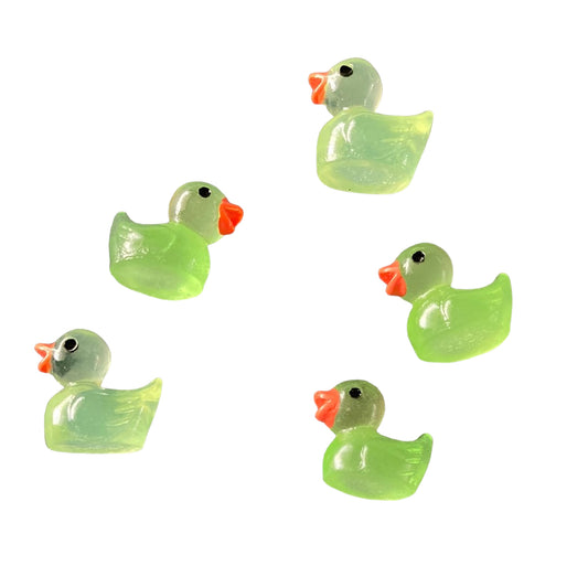 Glow in the Dark Green Duck