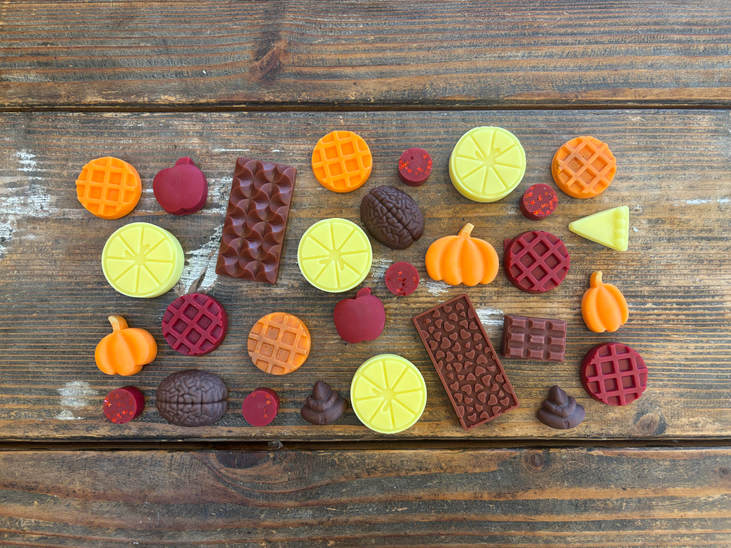 Chocolate Fudge Shapes Wax Melt Bag