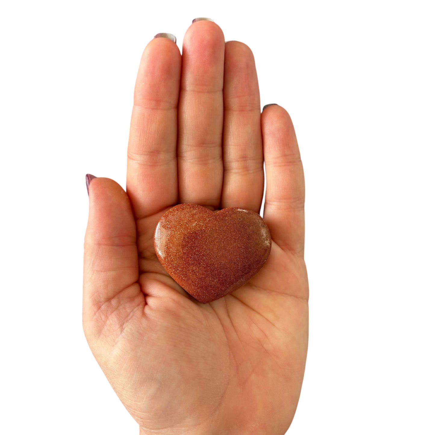 52g Goldstone Heart
